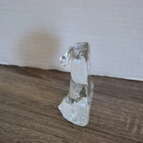Vtg  Glass Dog Paperweight - Picture 5 of 8